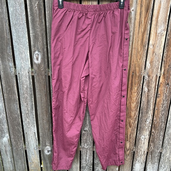 Sporthill Side Snap Pants XL Men’s Burgundy Eugene Oregon Sport Outdoor Y2K Vtg - Picture 8 of 10